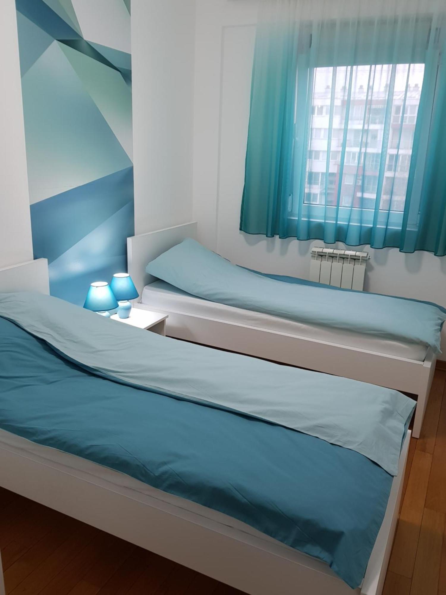 Apartman Kej Blue Free Parking Кралево Номер фото